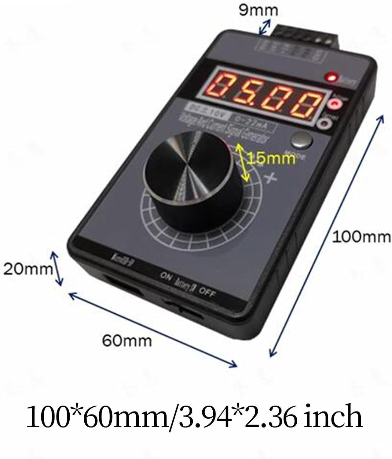 Adjustable Signal Generator 0-20MA 4-20MA Handheld Value Adjusting Multifunctional Adjustable Panel Portable DC 0-10V image number 2