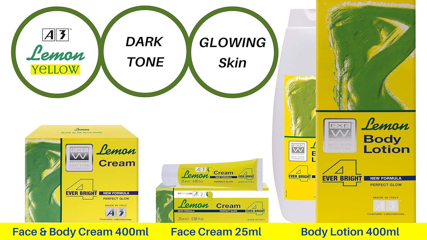 A3 Lemon Cream 4Ever Bright - 400 Ml image number 1
