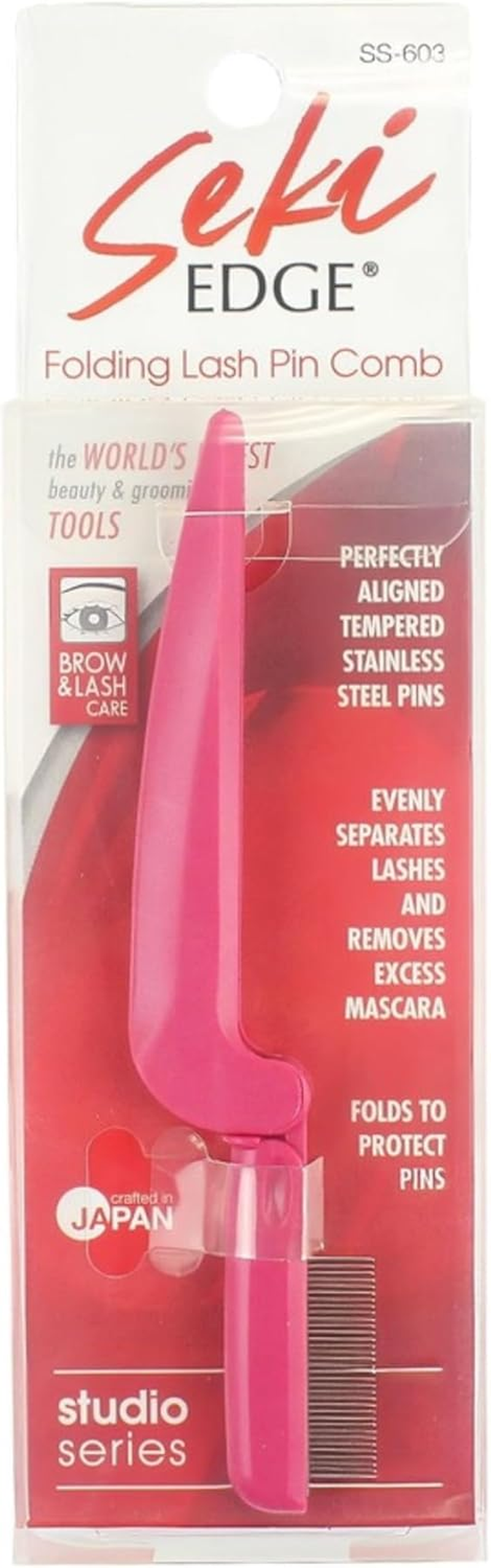 SEKI EDGE SS-603- Folding Lash Pin Comb image number 5