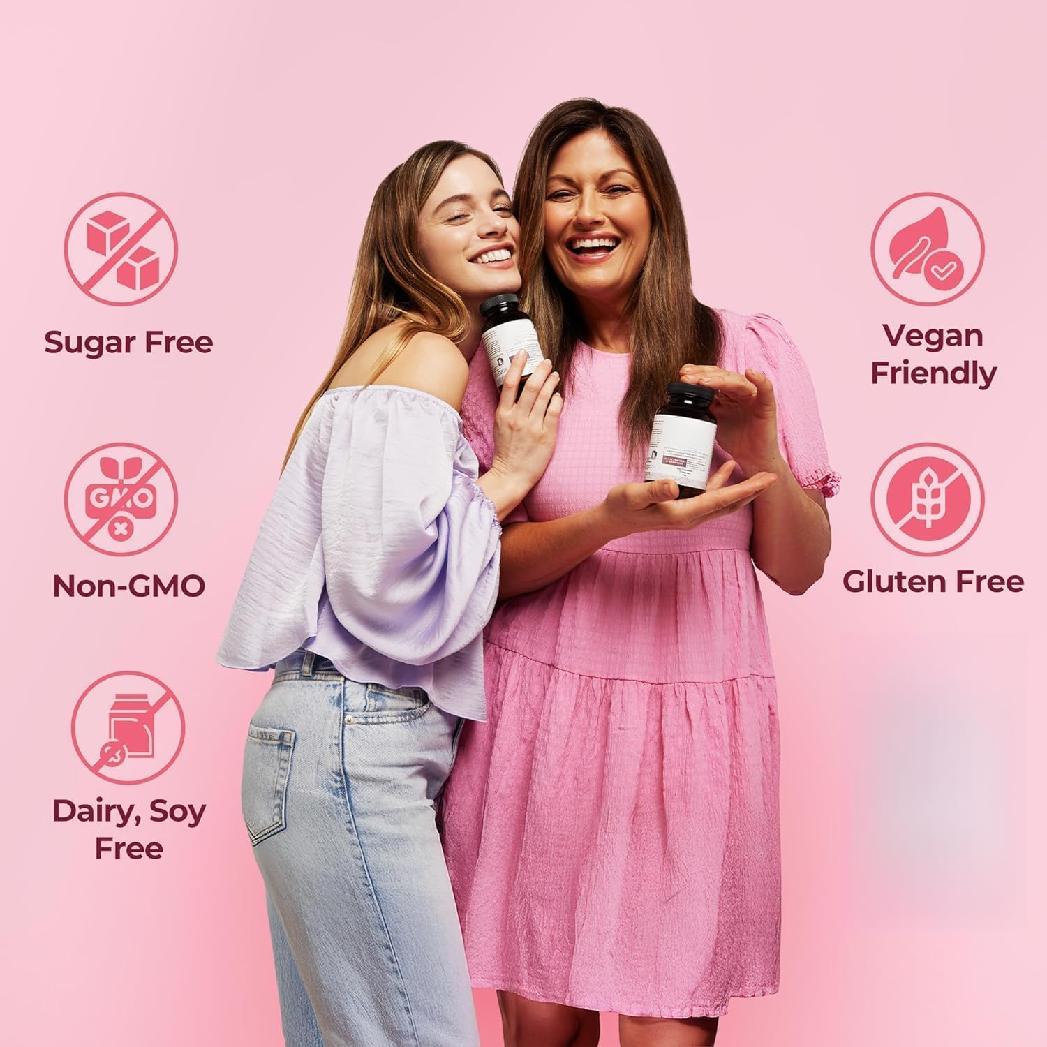 Female Hormone Harmony, Female Probiotics,Staying Relaxed,2Pcs image number 1