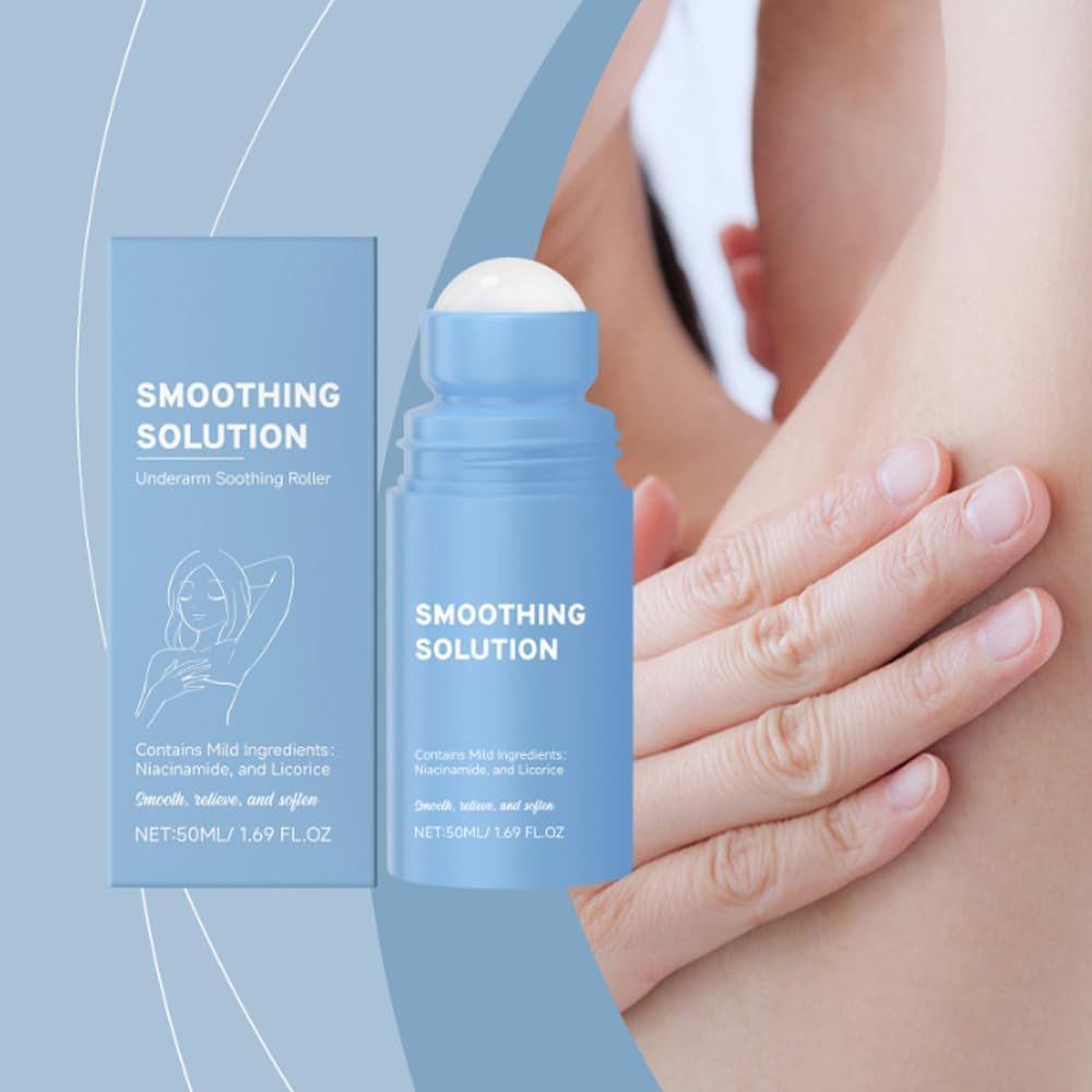 Shopentra - Razor Bump & Ingrown Hair, Smoothing Solution Ingrown Hair Serum Roll-On,Ingrown Hair Treatment Serum Roller, for Face, Underarm, Bikini Area, Post-Shave & Waxing Care,2Pcs image number 4