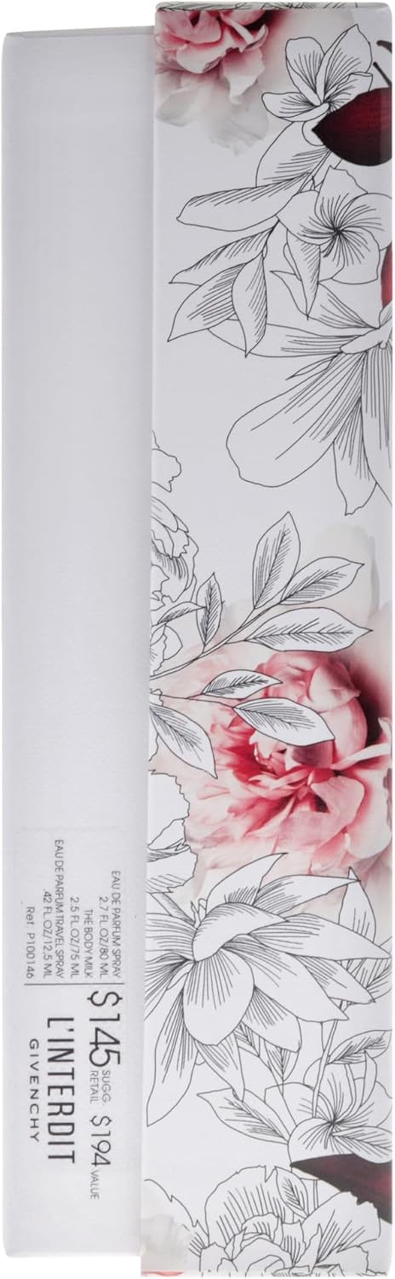 Linterdit by Givenchy for Women - 3 Pc Gift Set 2.7Oz EDP Spray, 0.42Oz EDP Spray, 2.5Oz Body Milk image number 1