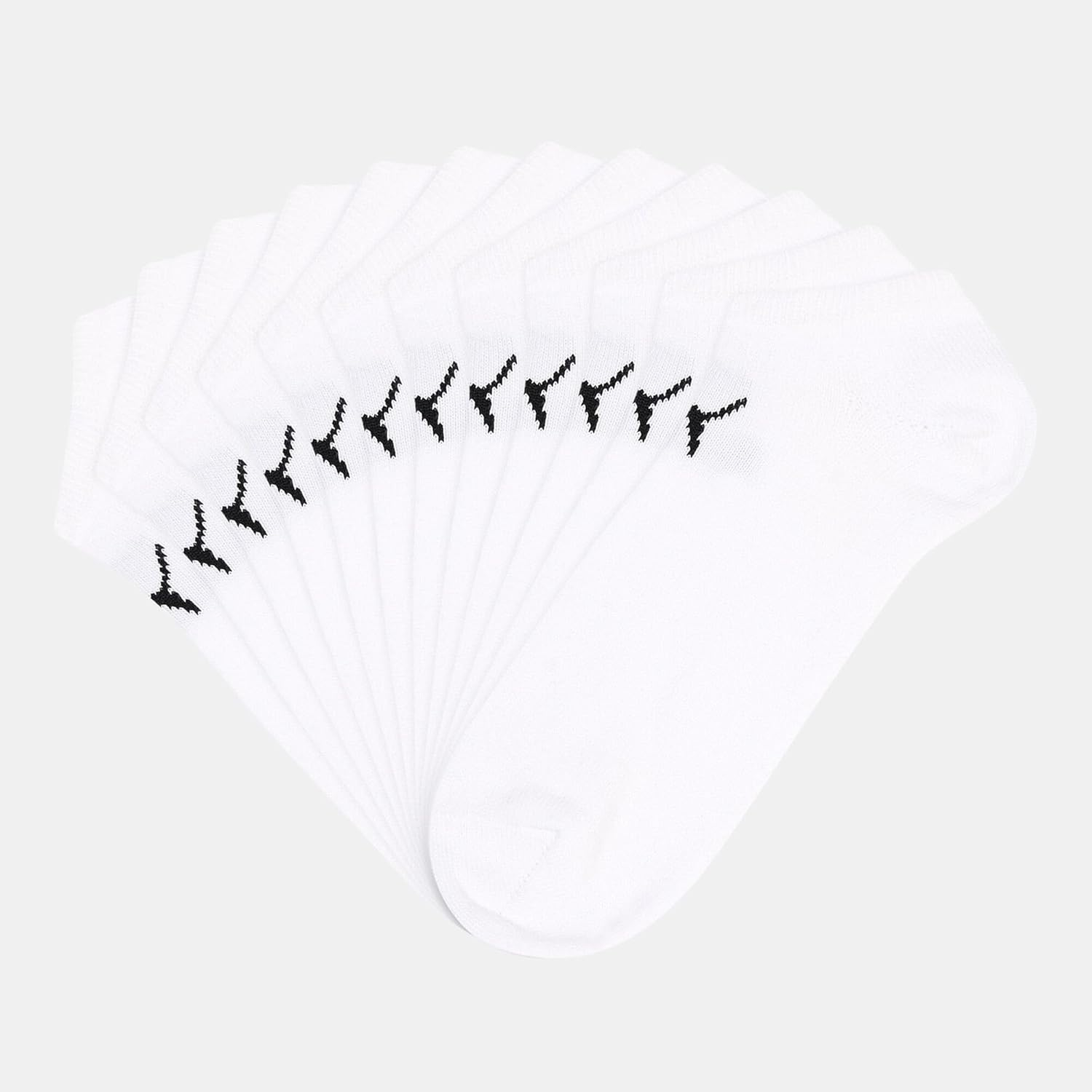 PUMA Unisex Adult'S Elements Sneaker Socks (6 Pack) image number 4