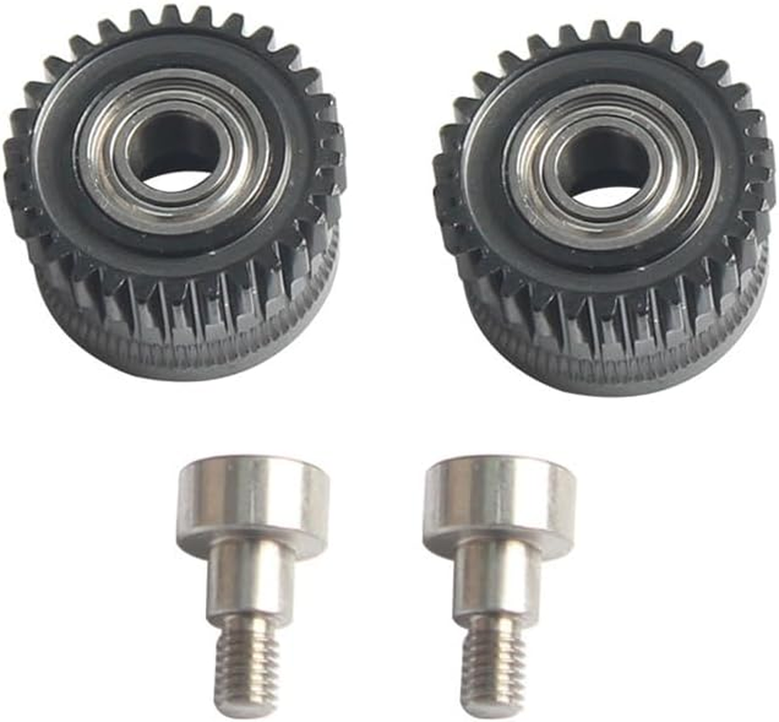 All Metal Extruder Gear -Coated High Hardn Filament Drive Gear Compatible with K1/K1MAX/K1C 3D Printers Suitable for Various Filaments PLA/ABS/PETG 3D Printer Accessories Parts image number 4