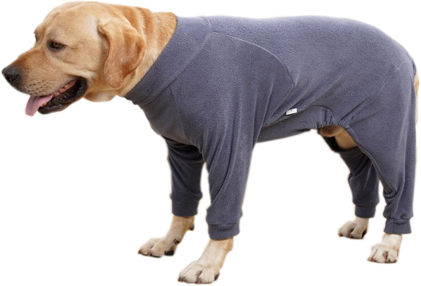 Dog Pajamas Winter Warm Coat 4 Legs Fleece Dog Onesie PJS Lightweight Turtleneck Dog Cold Weather Coat for Small Medium Large Dogs