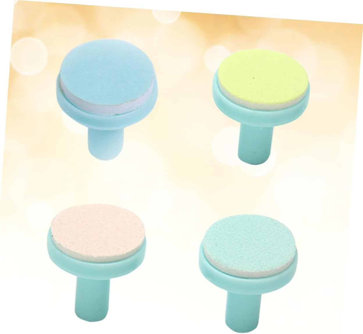 Beaupretty 4Pcs Nail Trimmer Replacement Pads Filing Discs Nail File Roller Heads Safe for Newborns Easy to Install image number 2