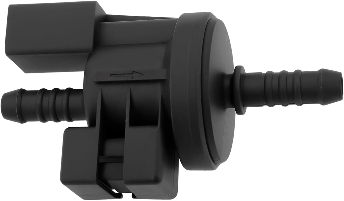 Emsea 1PC Car Vapor Canister Purge Valve Solenoid Vent Valve 0280142432 06E906517A Compatible with Jetta Compatible with Golf Black image number 3