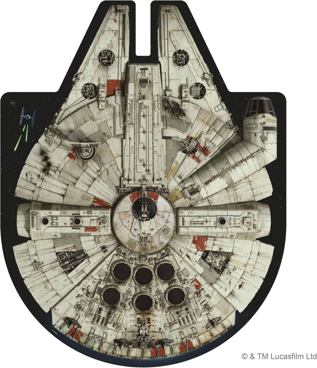 Ridley'S Disney Star Wars Millennium Falcon Jigsaw Puzzle image number 3