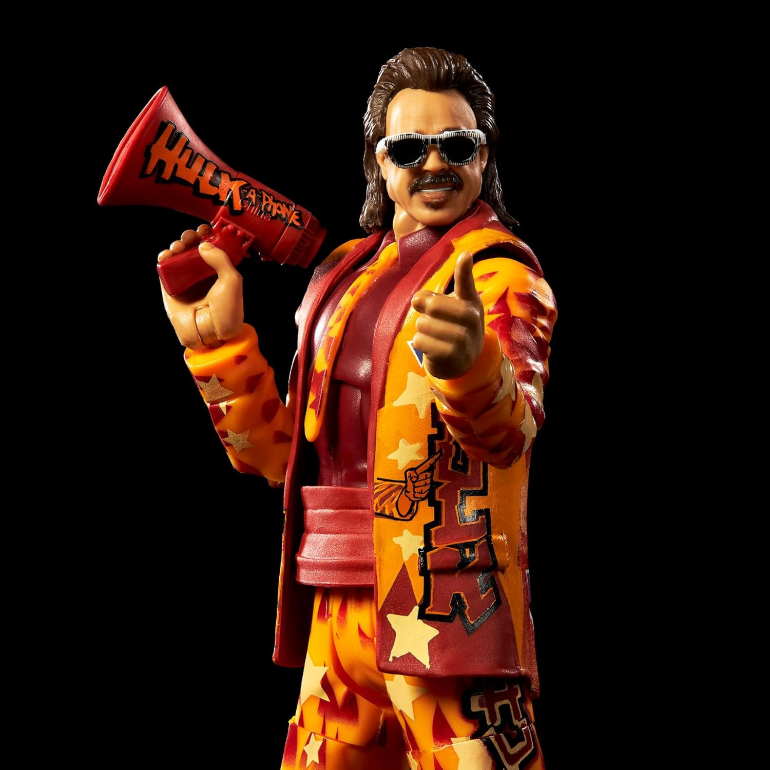 Fisher-Price Mattel WWE Elite Jimmy Hart Legends Action Figure with Accessory, HVF58 image number 2