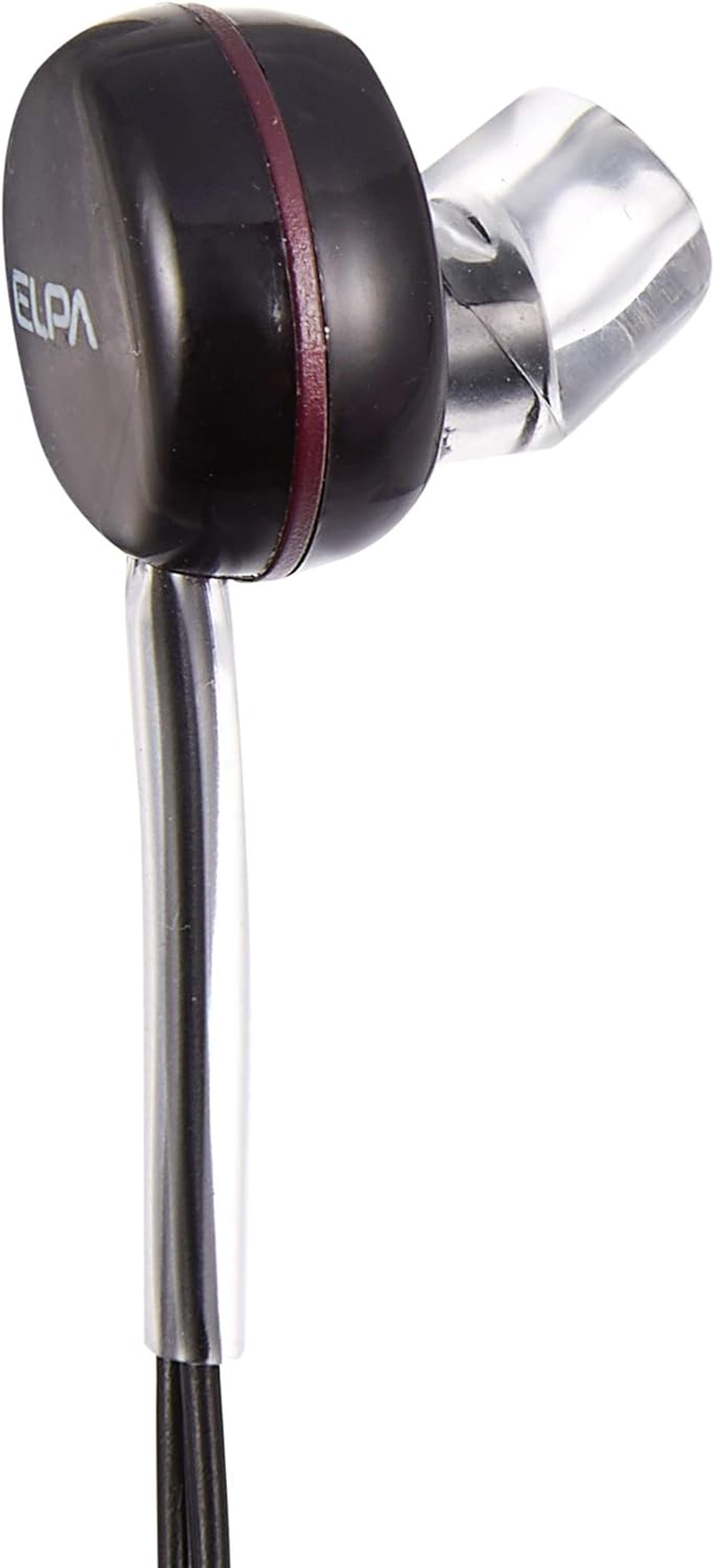 ELPA RE-03(BK) TV Earphones, Earphones, Wired 19.8 Ft (3 M), Black image number 6