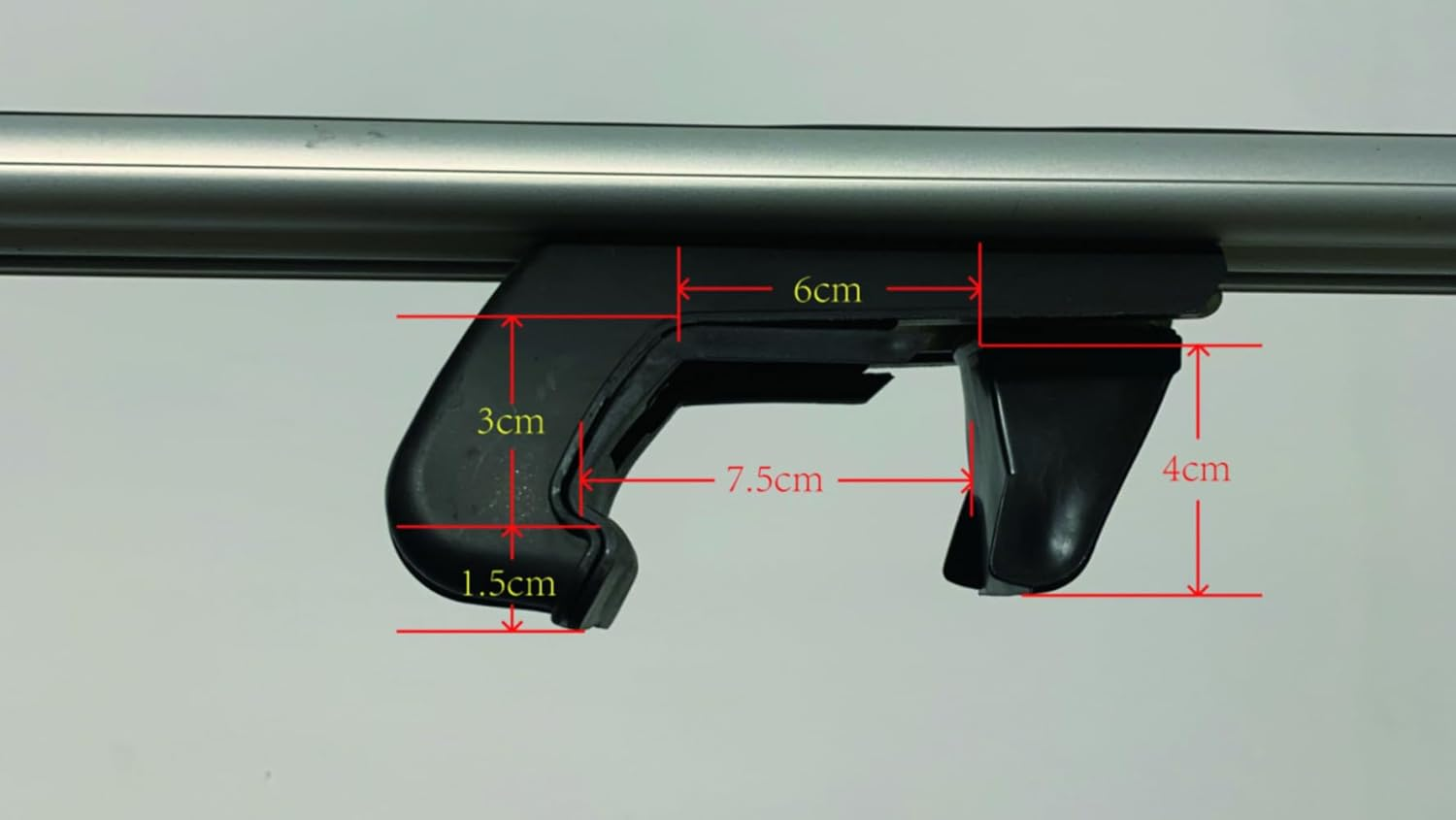 Elora Car Roof Rack Cross Bars Luggage Carrier Vehicle Lockable Adjustable 125Cm image number 2