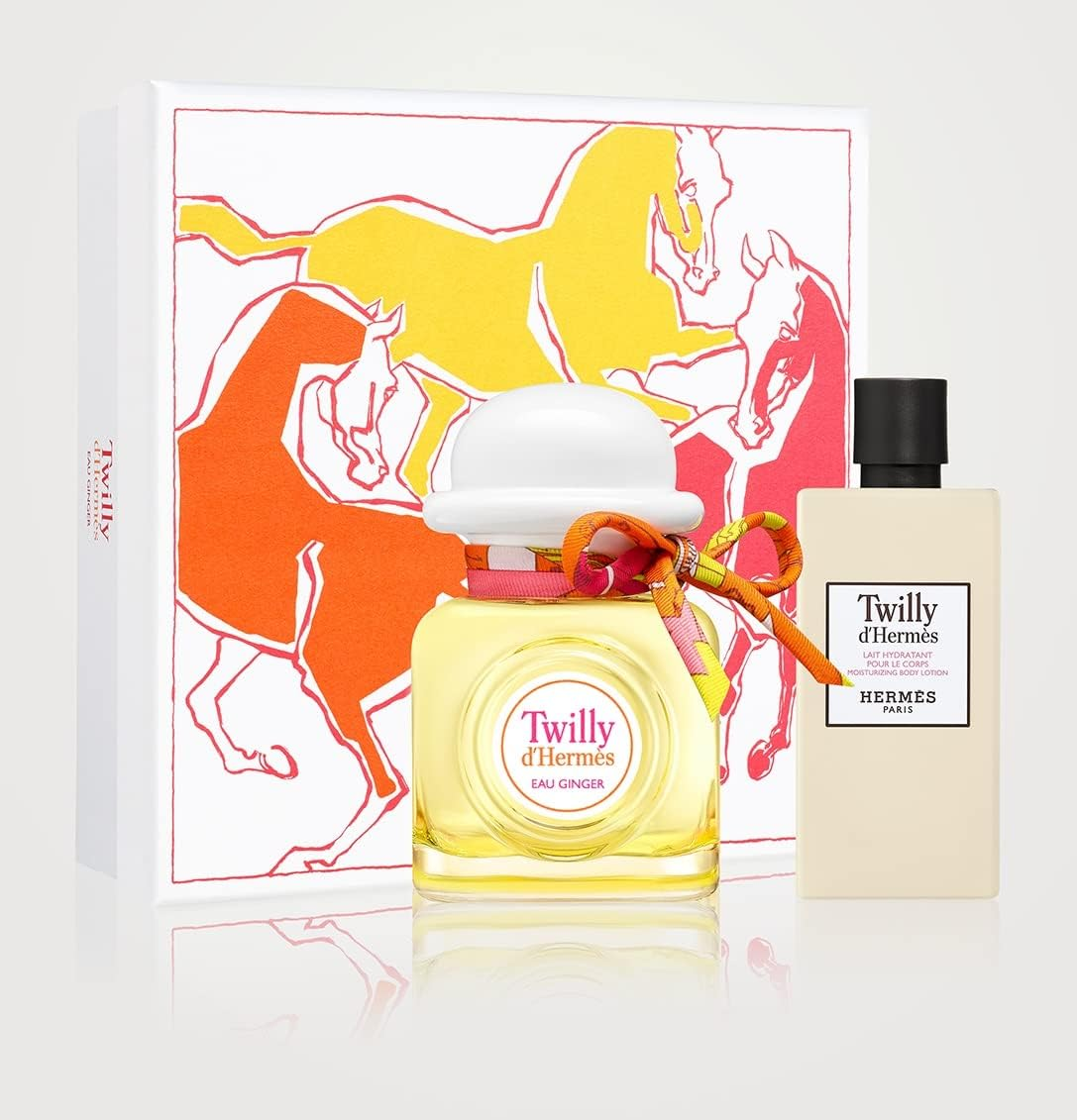 Twilly D'Hermes Eau Ginger Set 2Pcs