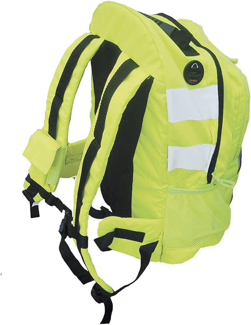 Portwest Unisex Hi Vis Rucksack, Yellow, One Size - Yellow image number 5