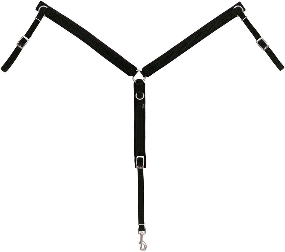 Weaver Leather Felt Lined Ring-In-Center Breast Collar