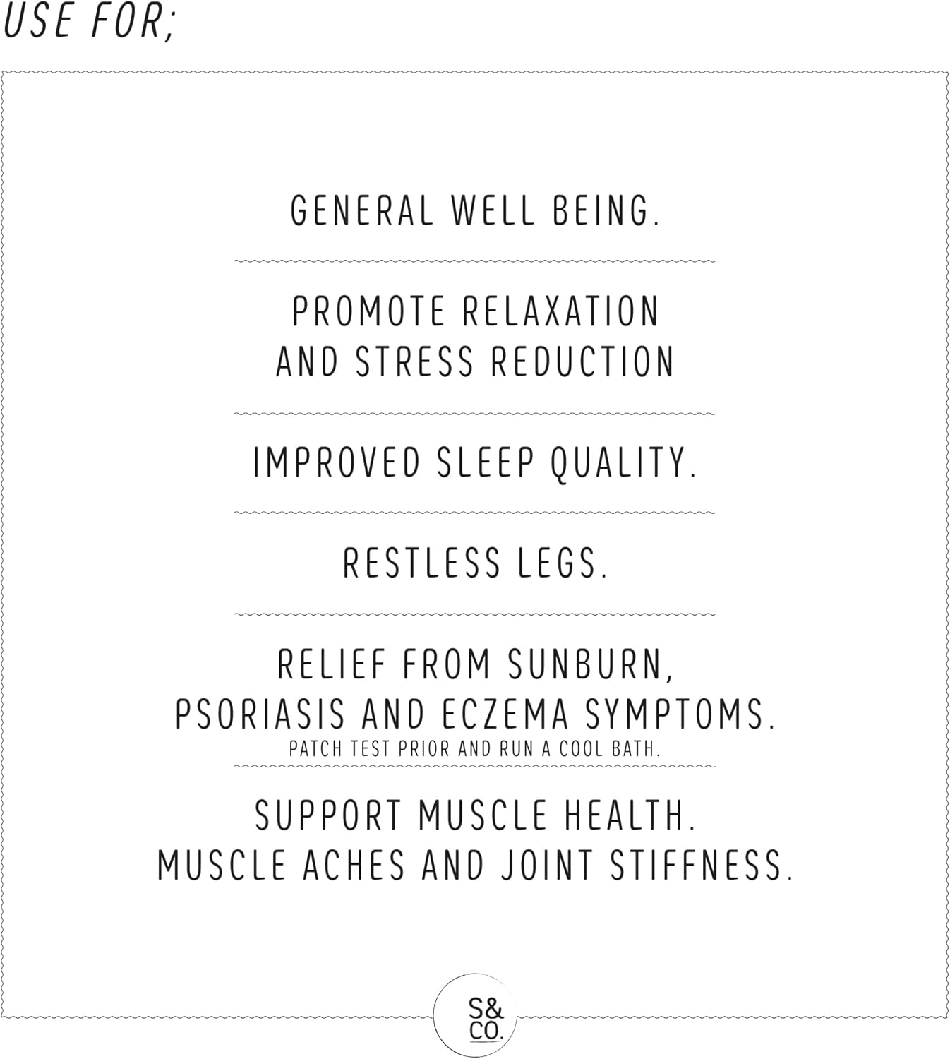 Salts & Co. Pure Epsom Bath Salts 1 Kg (Pack of 2) image number 1