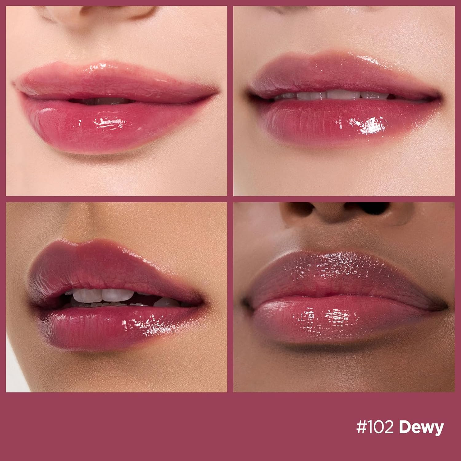 LAKA Fruity Glam Lip Tint Mini #102 Dewy, Glowing Lip Stain with Wide Color Spectrum, Hydrating & Lightweight Texture, Long-Lasting Bold Stain, Non-Sticky, Vegan, K-Beauty​ image number 1