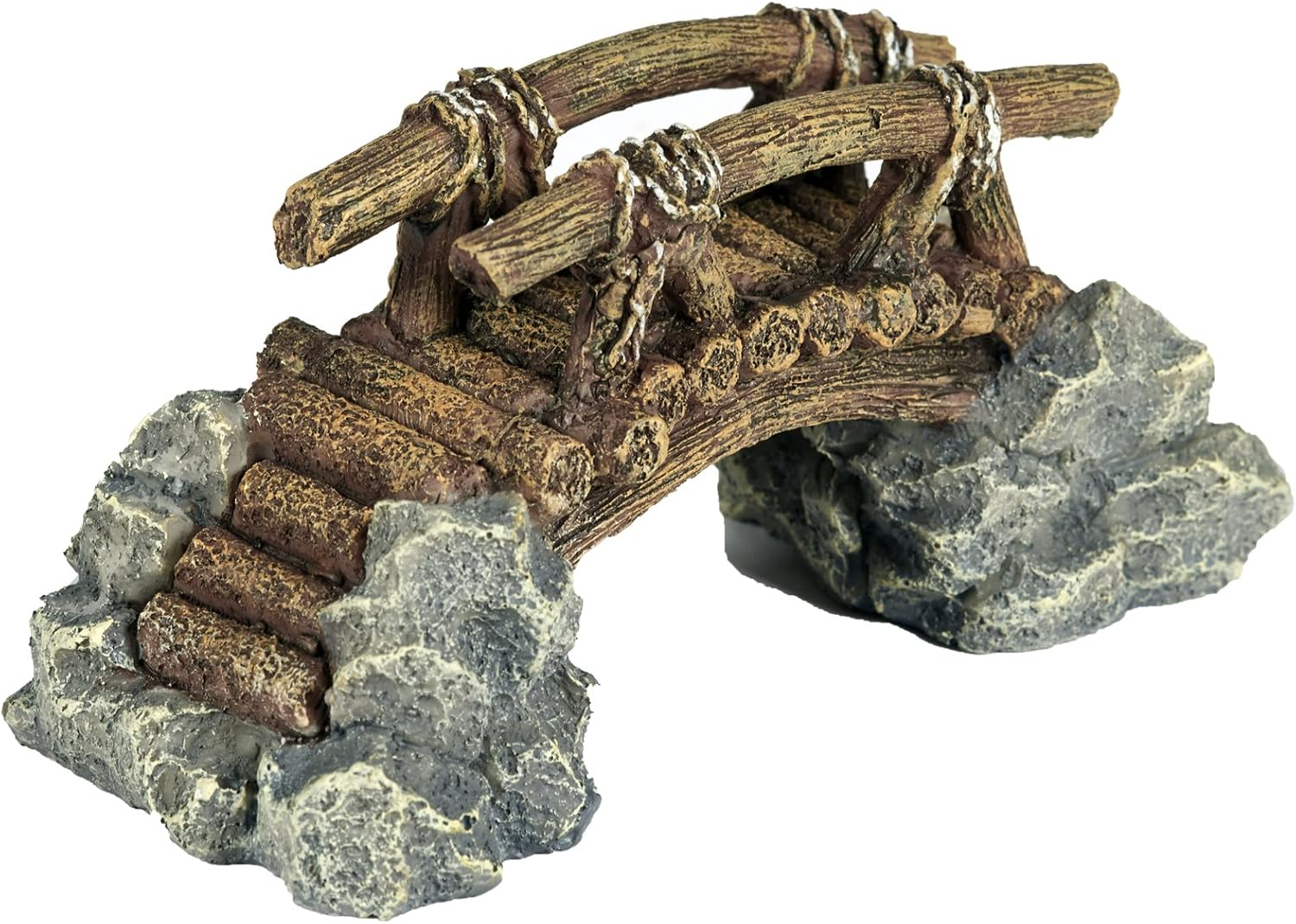Pet Ting Jungle Bridge Aquatic Ornament - Aquarium Decoration - Vivarium Decoration image number 5