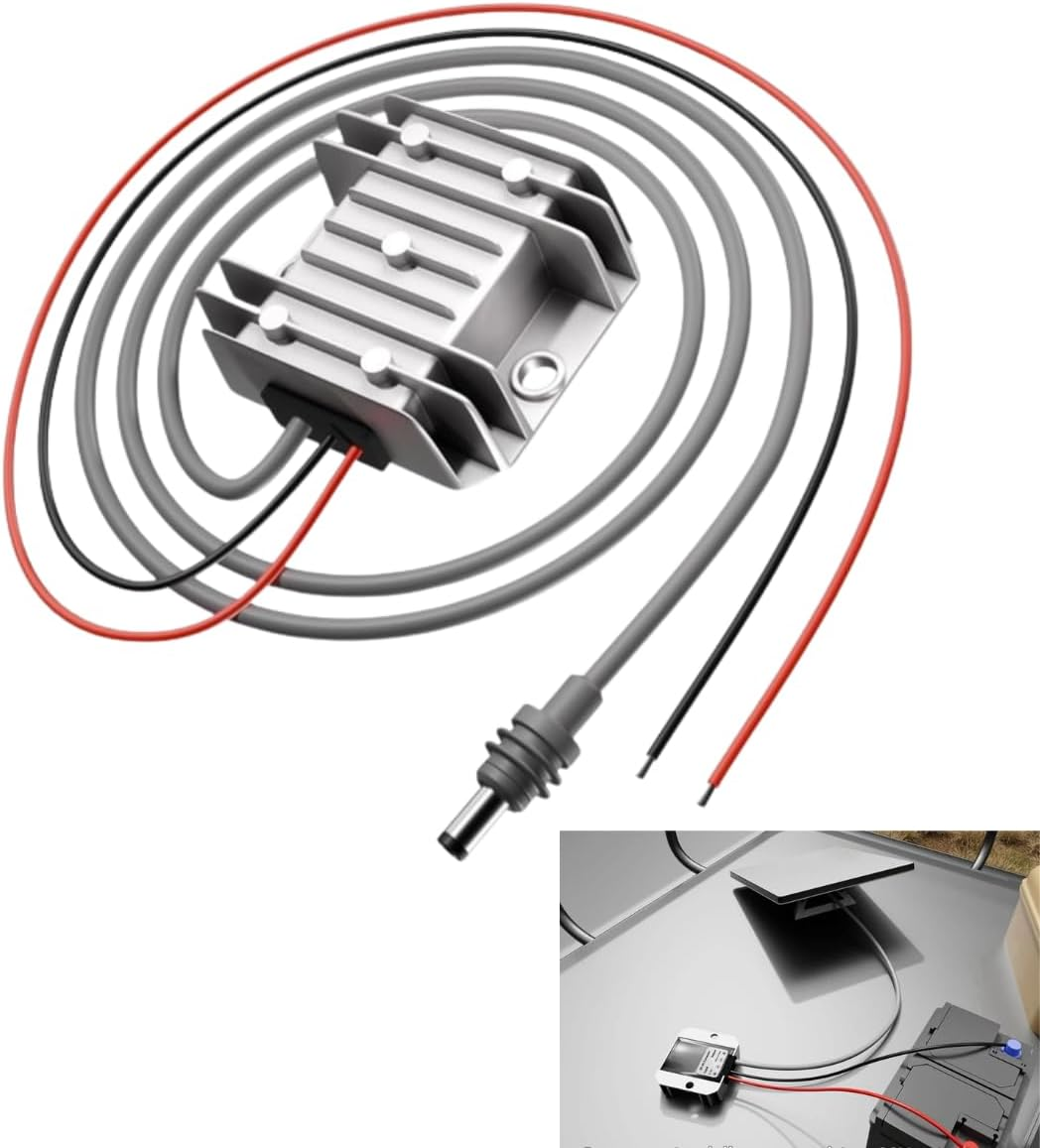 Adapter for Starlink Mini/Starlink Gen 3&ndash;DC Power Converter 12V to 30V 3.5A /12V to 57V 4.5A for RV Camping, Trucks, Easy-To-Install Power Supply (12V to 57V 1M Starlink Gen 3) image number 1