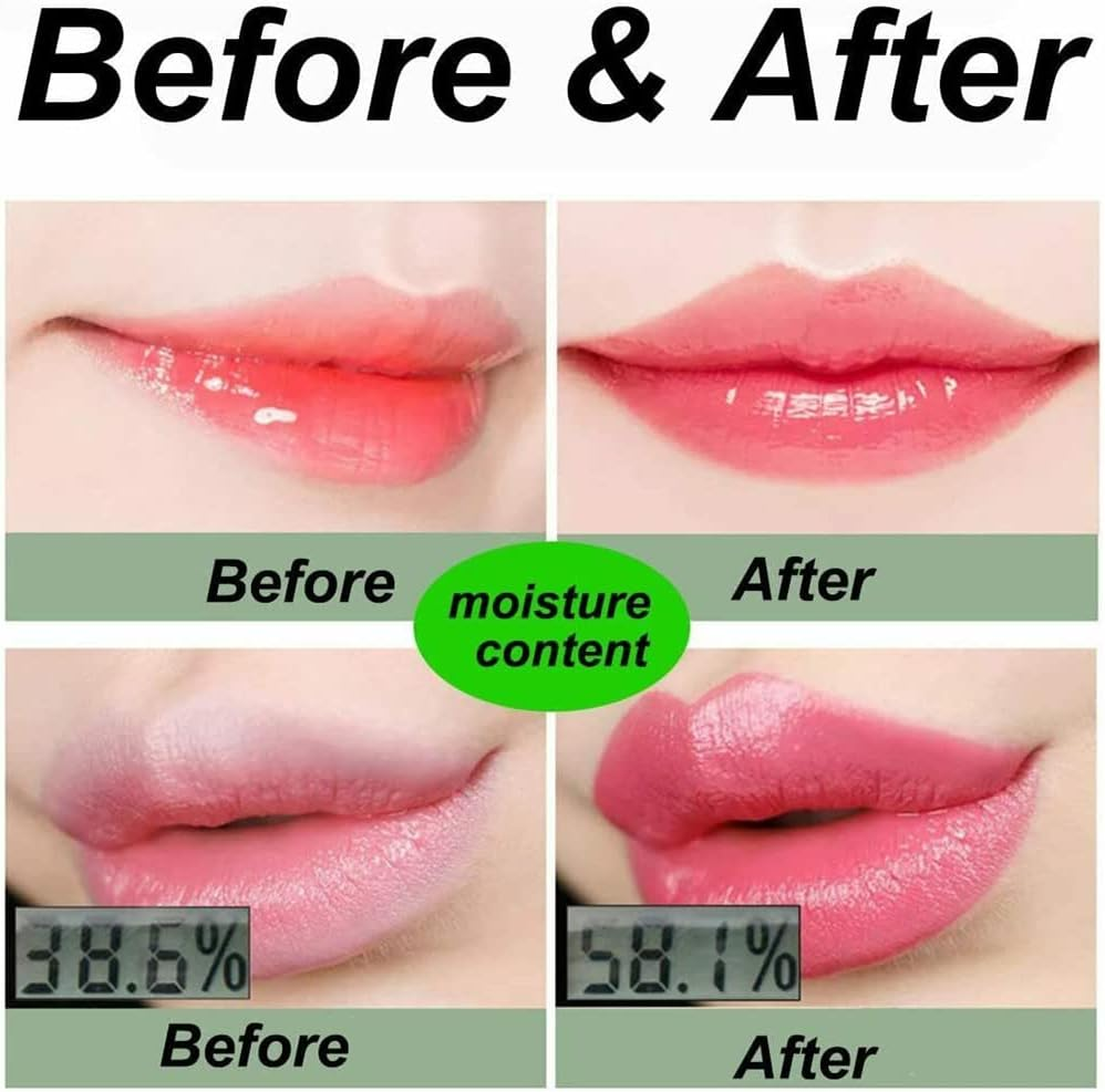 2PCS Color Changing Lip Balm, Aloe Vera Lipstick, Color Changing Lipstick for Women, Temperature Color Changing Lip Balm, Hydrate Lip Care Balm Tinted Jelly Lipstick (Jelly Lipstick) image number 6