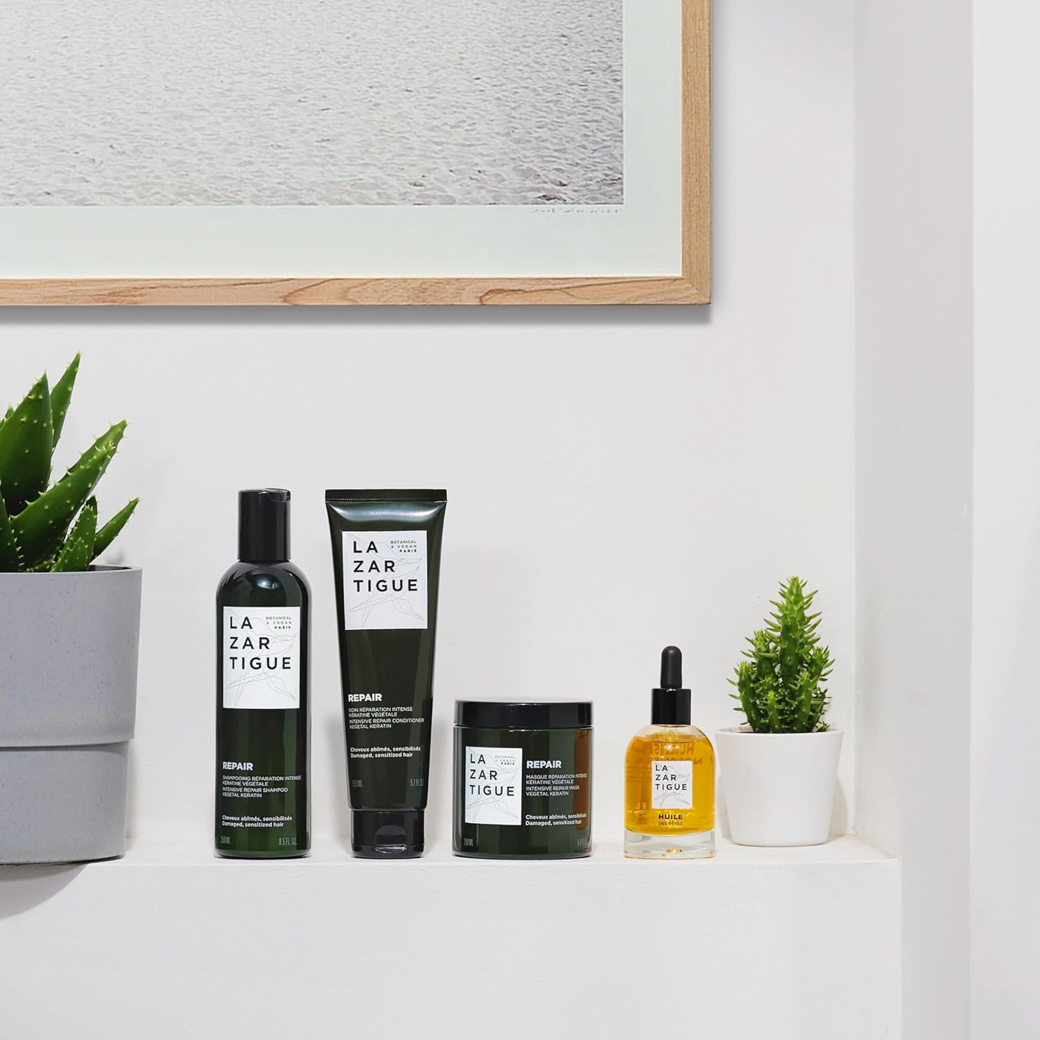 Lazartig Intensive Repair Shampoo 8.5 Fl Oz (250 Ml) image number 6