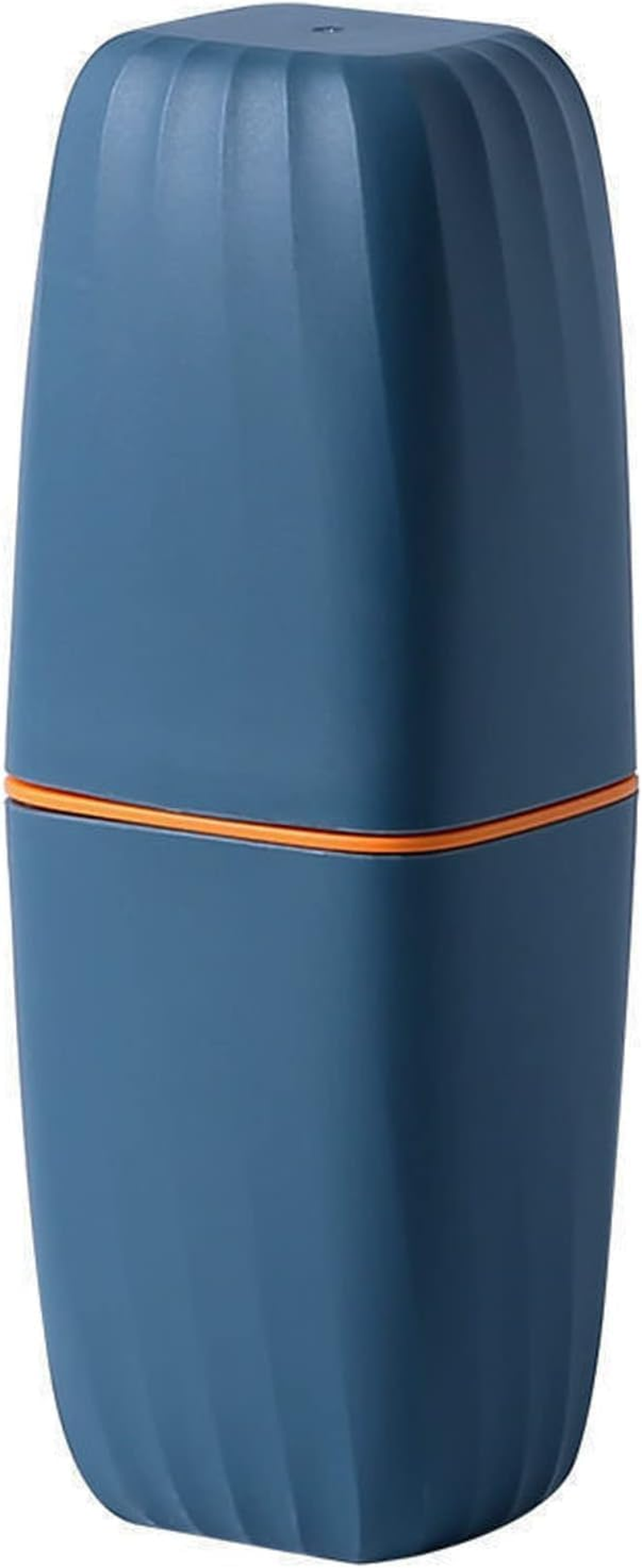 Travel Toothbrush Case, 1Pc Portable Business Trips Wash Cup Holder, Travel Toothbrush Cup Case, Travel Toothbrush Holder Travel Toothbrush Container Toothpaste Storage Toothbrush Case,Dark Blue