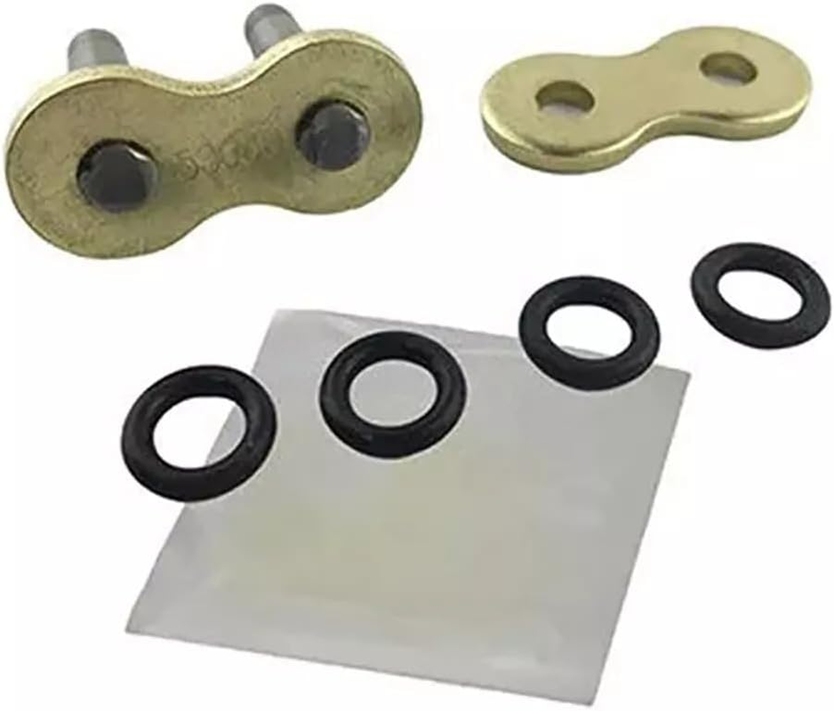 TDR 530 O-Ring 120L Gold Motorcycle Drive Chain Durable Rivet Link High Strength image number 4