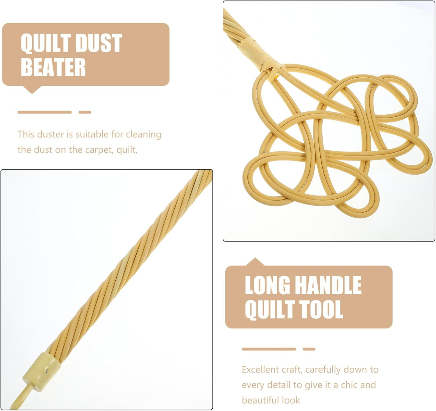 Carpet Rug, Rattan Carpet Imitation Rattan Rug Paddle Comforter Sweep Tool Clean Tool image number 1