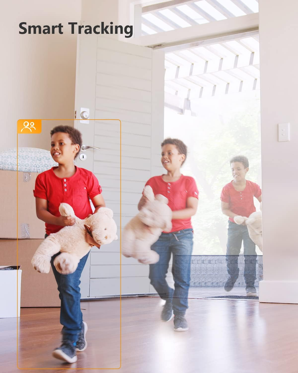 Imou 5MP Security Camera Indoor 360&deg;, Pet Dog Camera Baby Monitor, AI Human Detection,Pet Detection, Smart Tracking, Siren Spotlight, Night Vision, 2-Way Audio, Privacy Mode, Compatible with Alexa image number 2