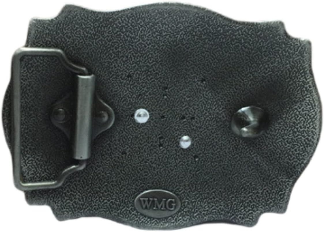 COOLLA Belt Buckle for Men- Initial Letters ABCDEFG to Z Western Rodeo Texas Cowboy Large Belt Buckles - E image number 3