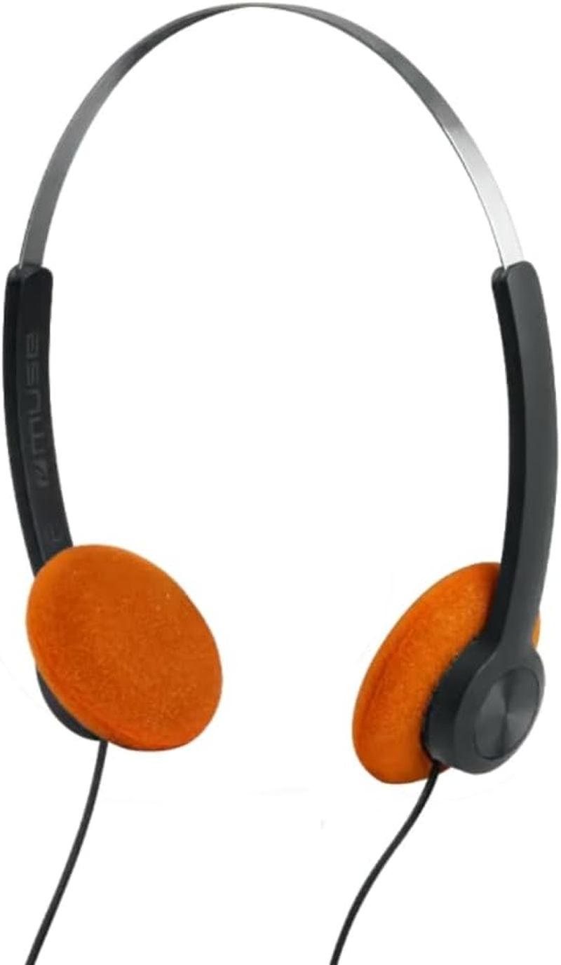 Muse M-206 CF Stereo Headphones | 3.5 Mm Jack with USB-C Adapter | Lightweight Design with Adjustable Metal Headband & 30 Mm Drivers | Retro Style Headphones image number 5