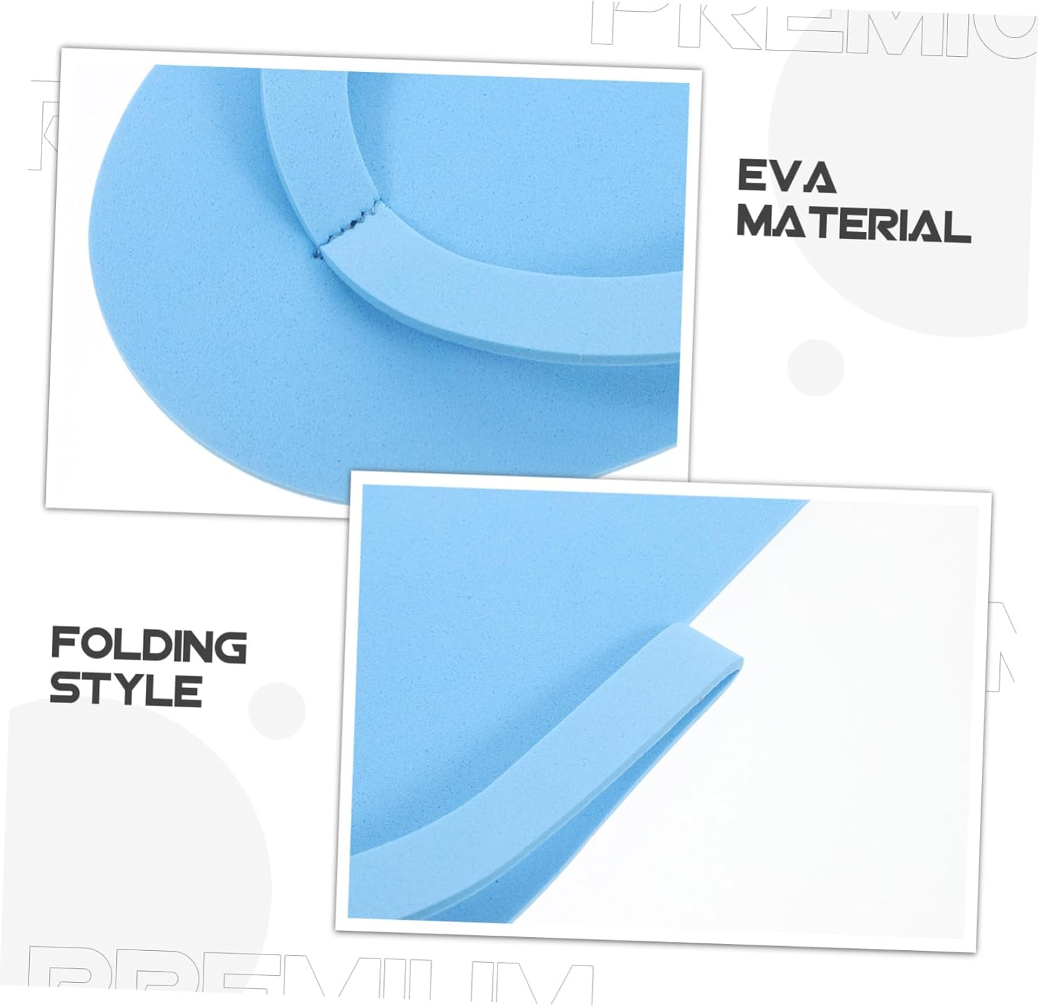 12 Pairs Foldable Disposable EVA Slippers for Women Soft Non Slip Travel Nail Salon Sandals Portable Comfortable Pool Beach image number 6