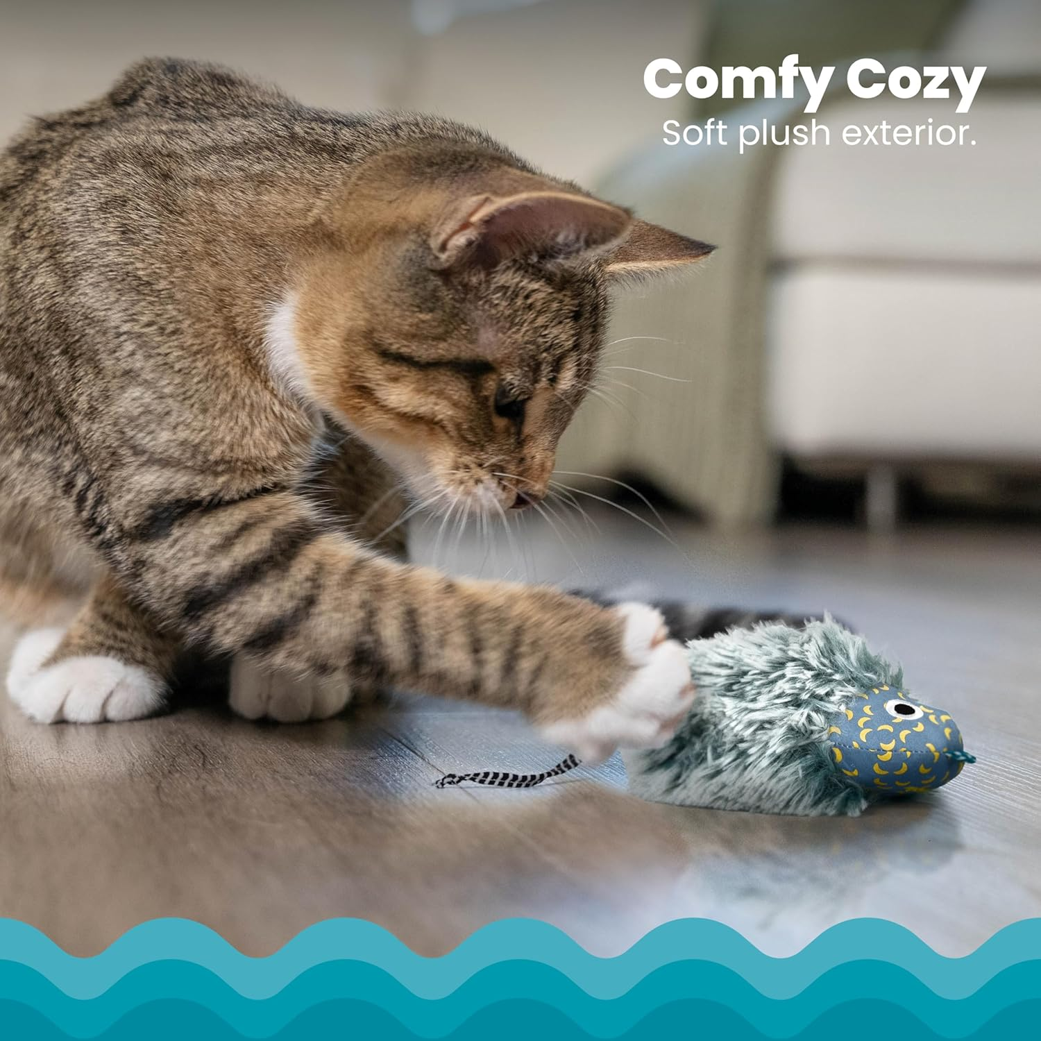 Petstages Cat Toy Quiet Nighttime Cuddle Toys Catnip Toys image number 1