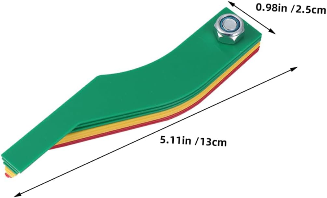 3Pcs Brake Pad Gauge Tool Car Brake Pad Measuring Thickness Gauge Ruler Kit for Automotive Wear Detection and Drum Measurement Maintenance image number 1