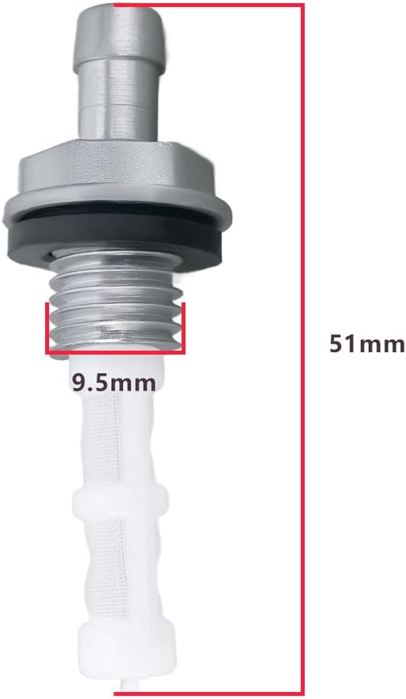 SG Store 8Pcs Lawnmower Gas Tank Joint Filter Replacement Part 16955-ZE1-000 16955-ZE1-010 Compatible with Honda GX110 GX120 GX160 GX200 GX240 GX270 GX340 GX390 image number 5