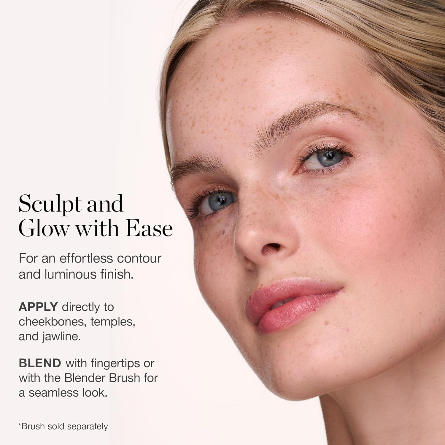 Ogee Blush & Blend Duo - Rose Quartz Blush Face Stick & the Blender Brush image number 2