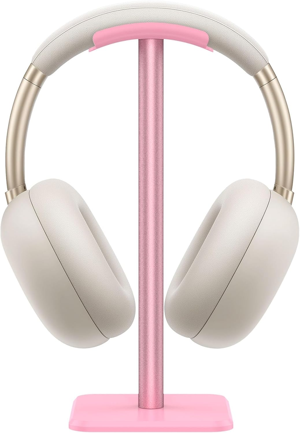 Awobepl Headphone Stand Detachable Headphone Holder Gaming Headset Holder Space Saving Headphone Holder Stand for Most Wired and Wireless Headphones (Black)