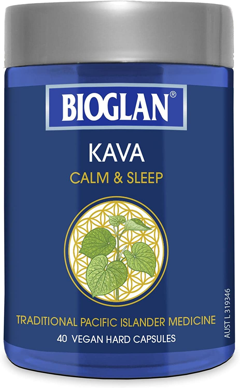 Bioglan Kava Capsules, 40 Count