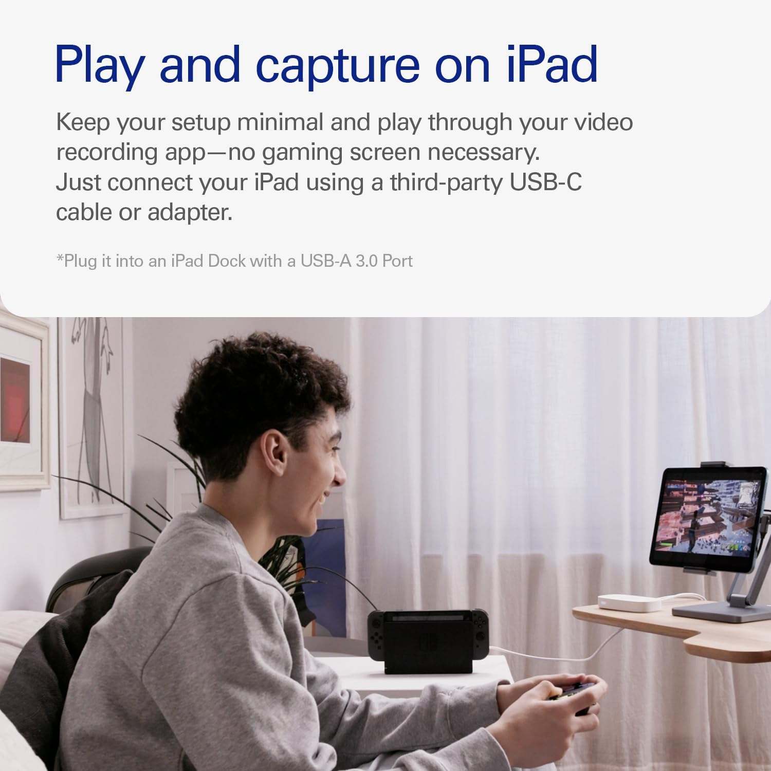 Elgato Game Capture Neo &ndash; USB Portable Capture Card 4K60 HDR Passthrough, 1080P60 Video Recording &ndash; for Ps5/Xbox/Switch/Iphone &ndash; in OBS, Quicktime and More - Plug & Play/Works on Laptop, PC, Mac, Ipad image number 1