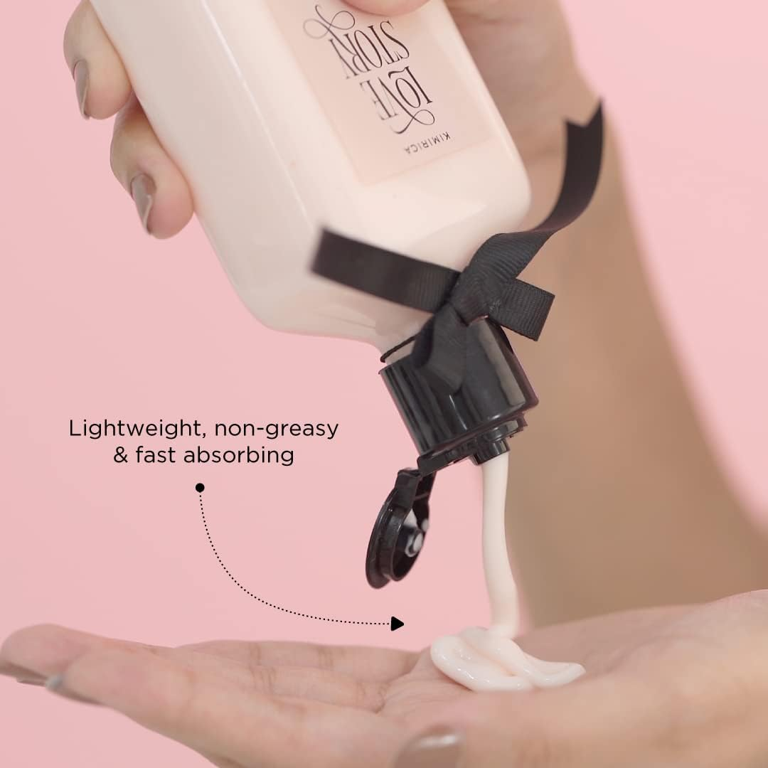 Kimirica Love Story Gardenia and Night Blooming Jasmine Shower Gel and Moisturizing Summer Body Lotion Duo,(270Ml | 270Ml)