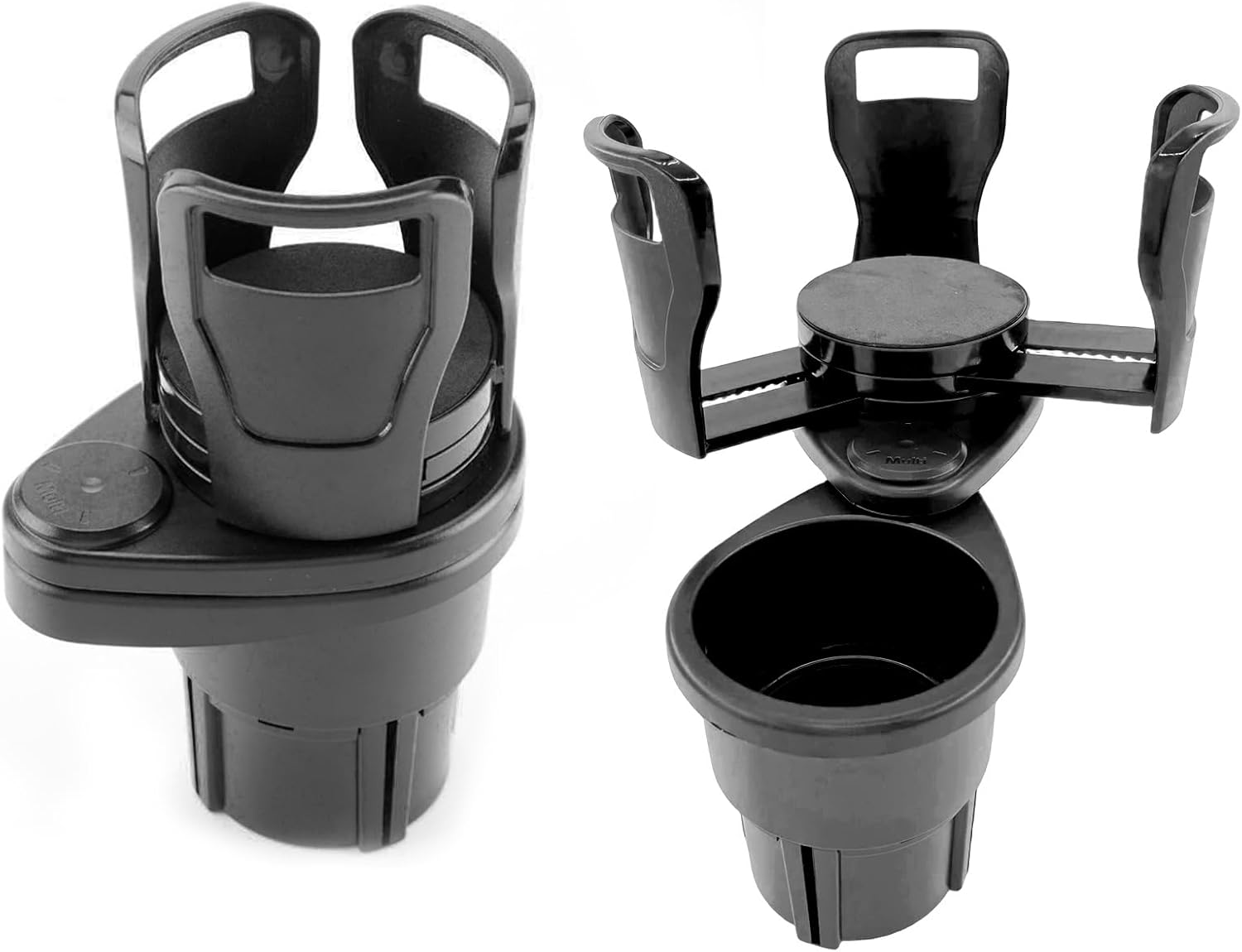 Cupholder, Cupholder Expander for Car, Expandable Car Cupholder with Adjustable Base, Upgrade 2 in 1 Extender with 360&deg; Rotating & Locking Function, All Purpose image number 3