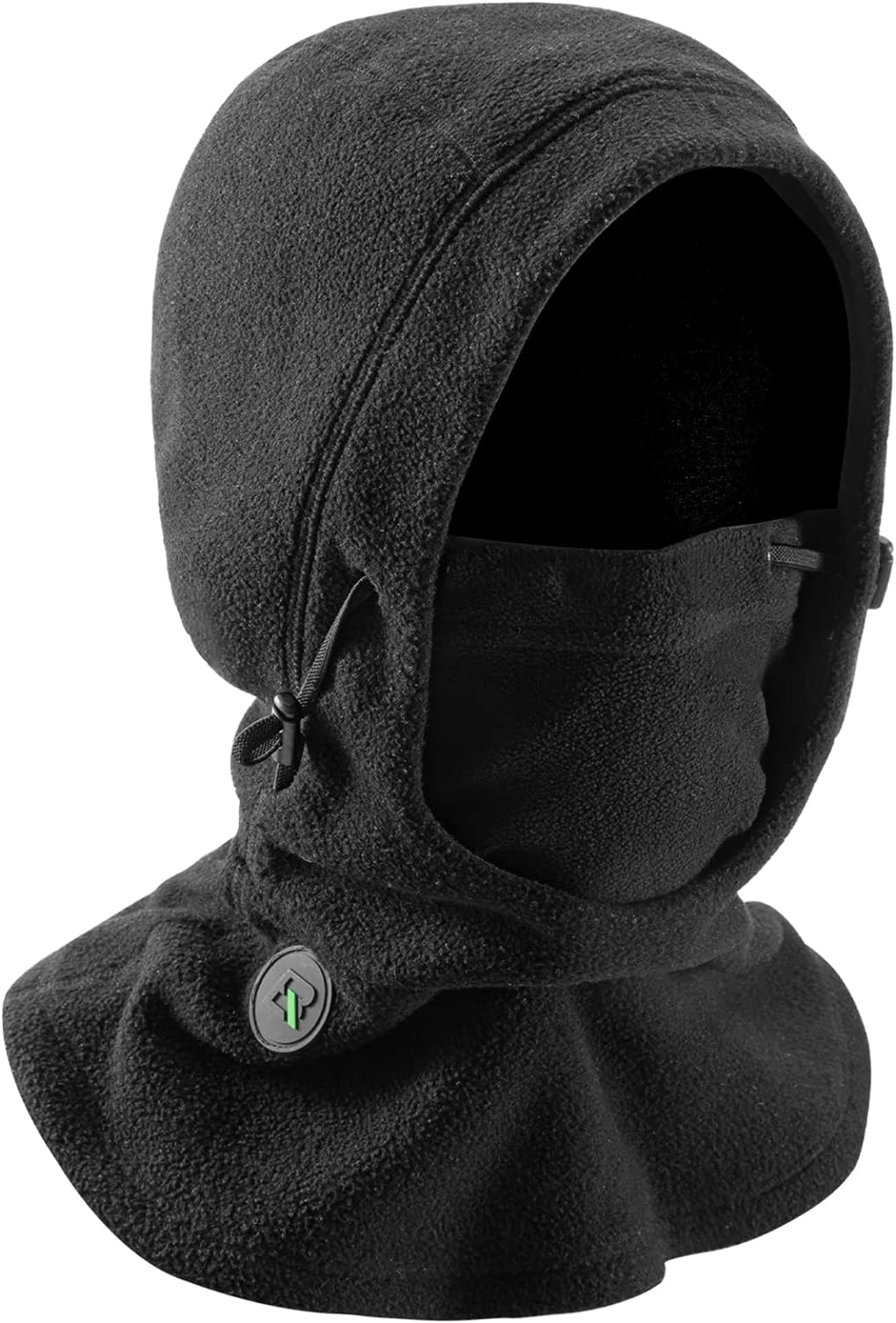 ROCKBROS Ski Mask Thermal Fleece Balaclava Ski Face Mask for Cold Weather Winter Full Face Protective Headgear for Men Women Black image number 2