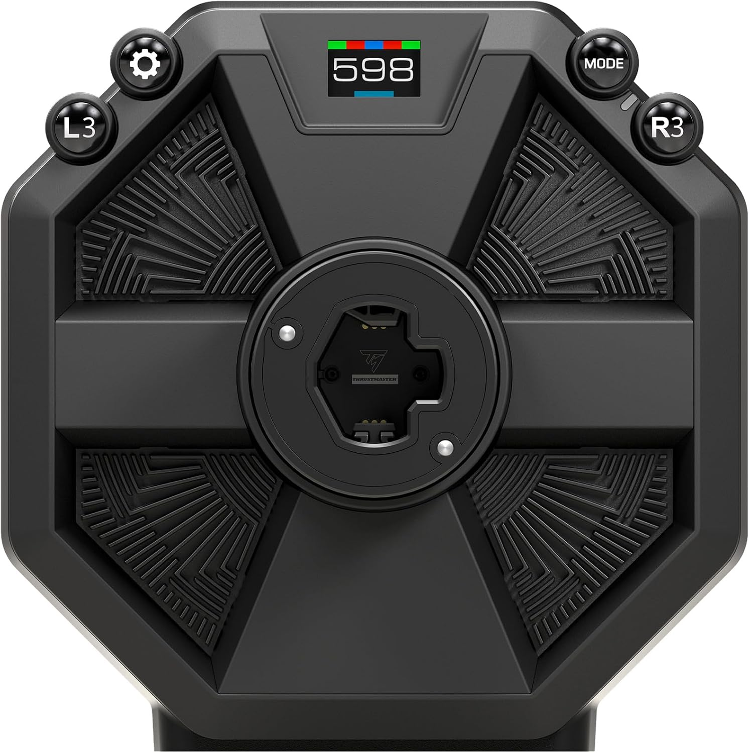 Thrustmaster T598 & TH8A Shifter Add-On Bundle, Direct Axial Drive Force Feedback Racing Wheel 2-Piece Racing Simulator Set (PS5/PS4/PC) image number 2