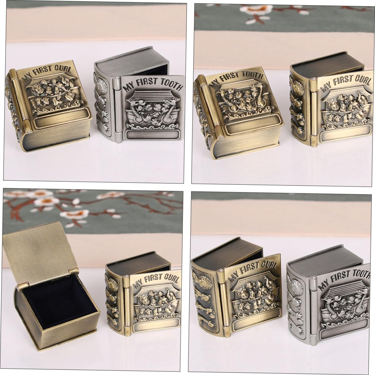 ERINGOGO Special Memory Storage Box Fetal Box Tooth Holder Tooth Keepsake Organizer image number 2