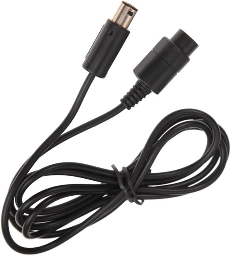 2 Pack Controller Extension Cable 1.8M for Gamecube &ndash; Compatible with Nintendo Gamecube Wired Controllers, Shielded Gamepad Extend Reach Lead image number 2