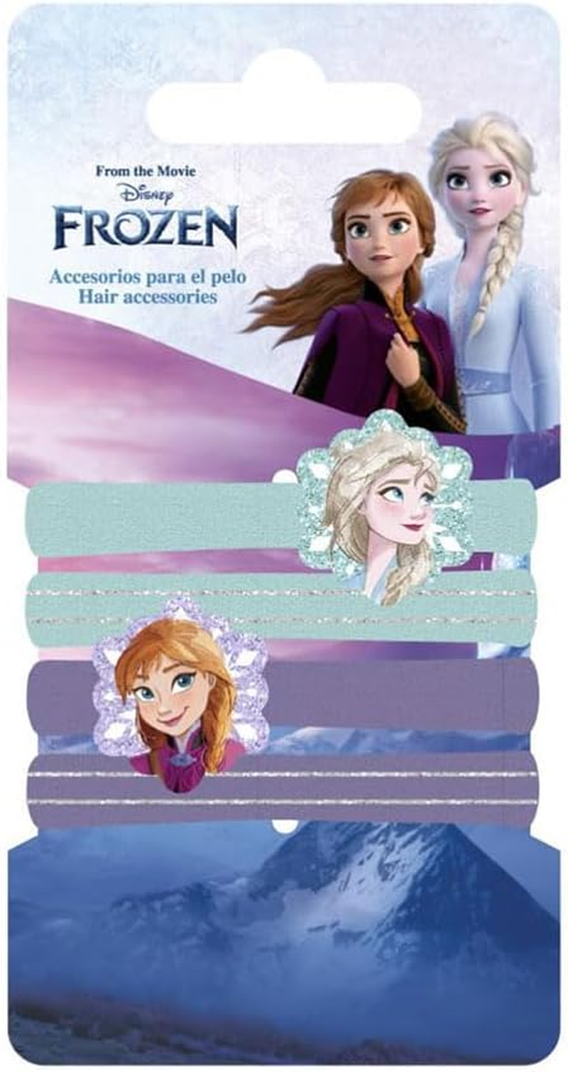 Cerda Frozen Hair Scrunchies, Pack of 4, 6.5 X 12.5 X 0.1 Cm