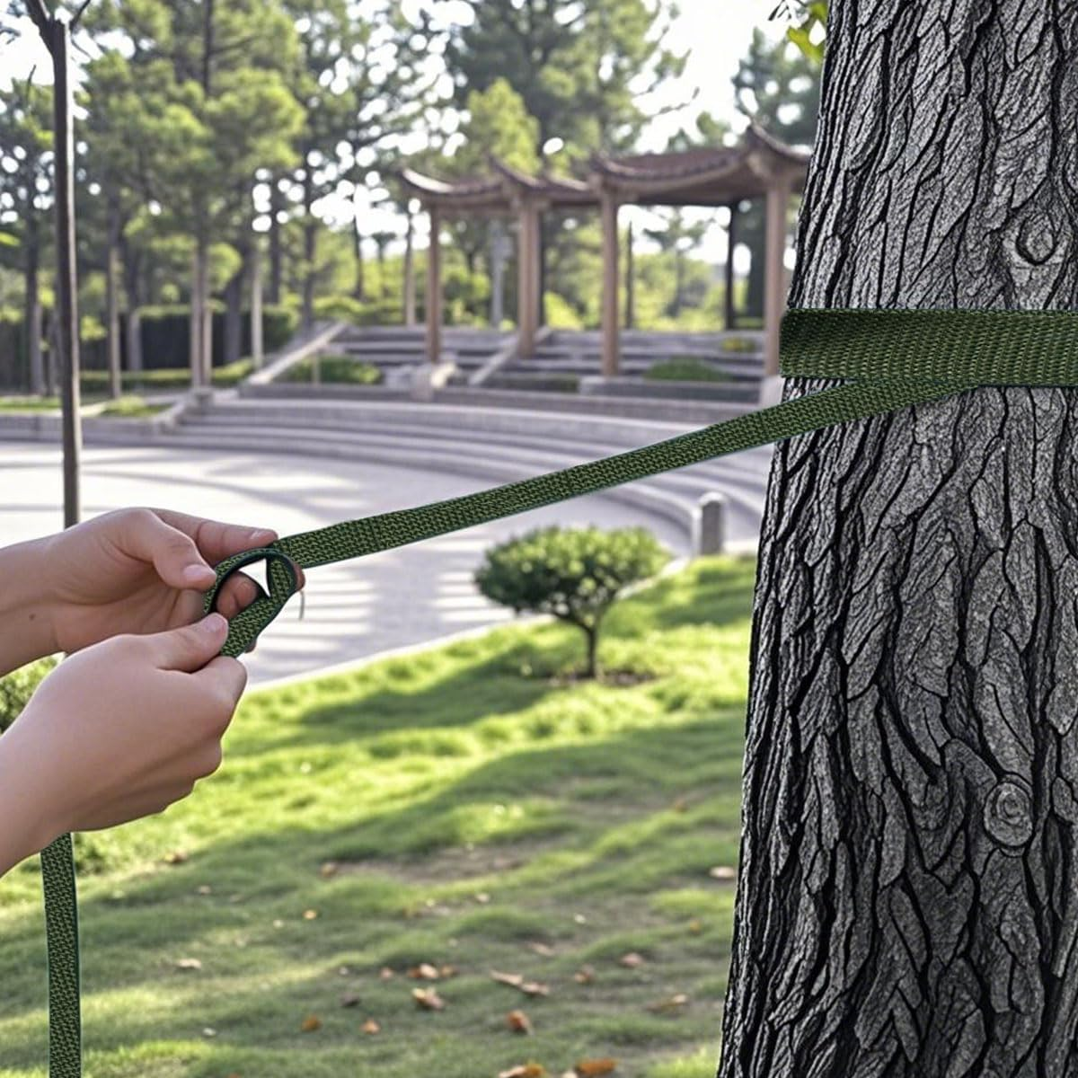 Orixo Plant Tape Green 38 M X 28 Mm, Polyester Tree Ties Tape, Plant Ties Tape, Plant Tape, Weatherproof, for Gardening, Home, Outdoor image number 1