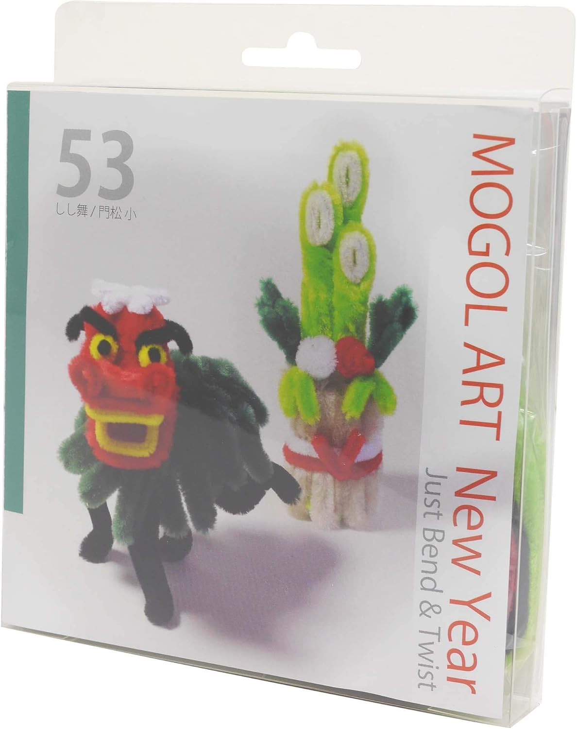 So&Yu MK-880-53 Mall Art New Year, Shishimai/Kadomatsu Small, 1 Each image number 1