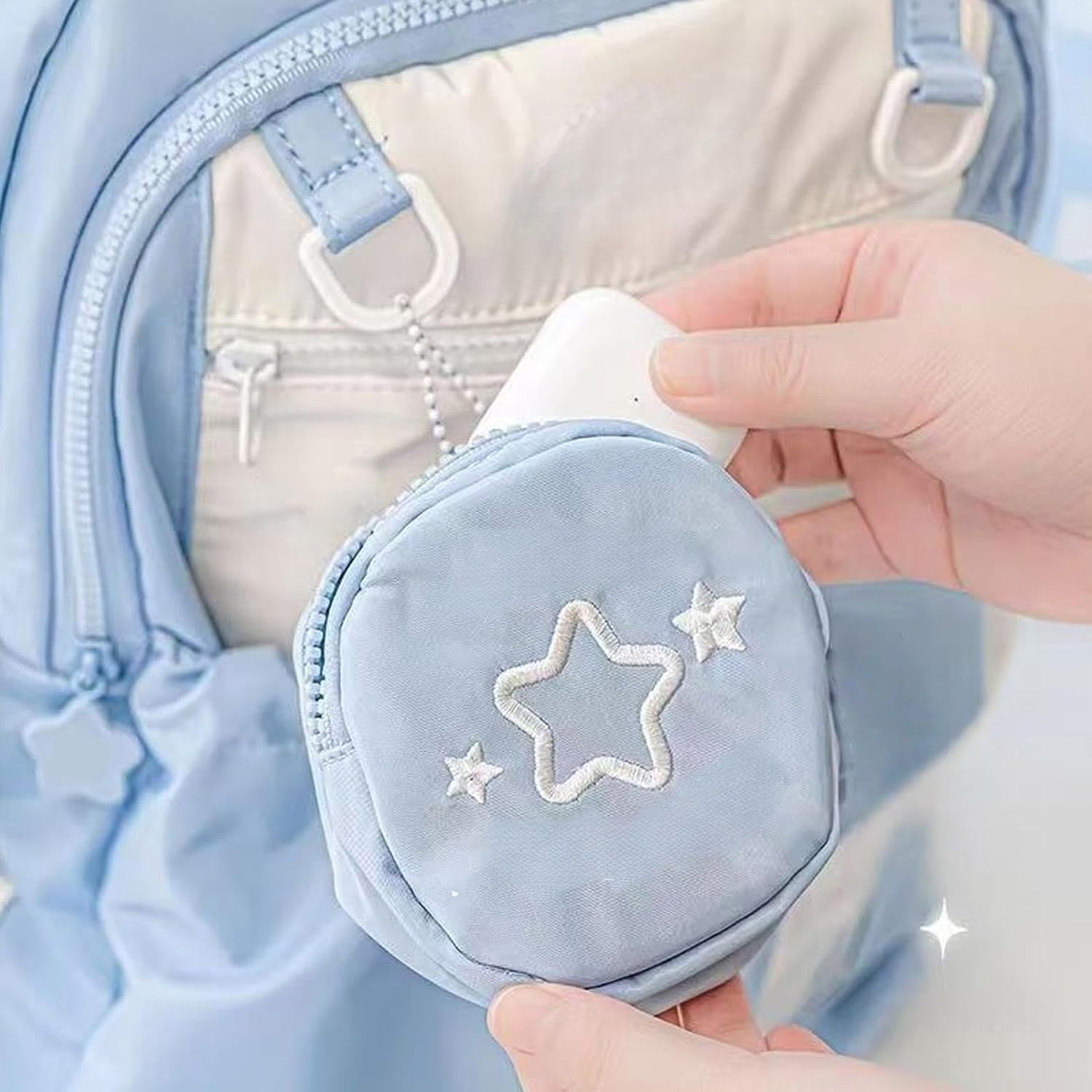 Rronnoy Teen Travel Backpack - Large School Girls Backpack with Drawstring | Student Casual Schoolbag Stylish Daily Bag for Youth Family Teen Adults Friends image number 2