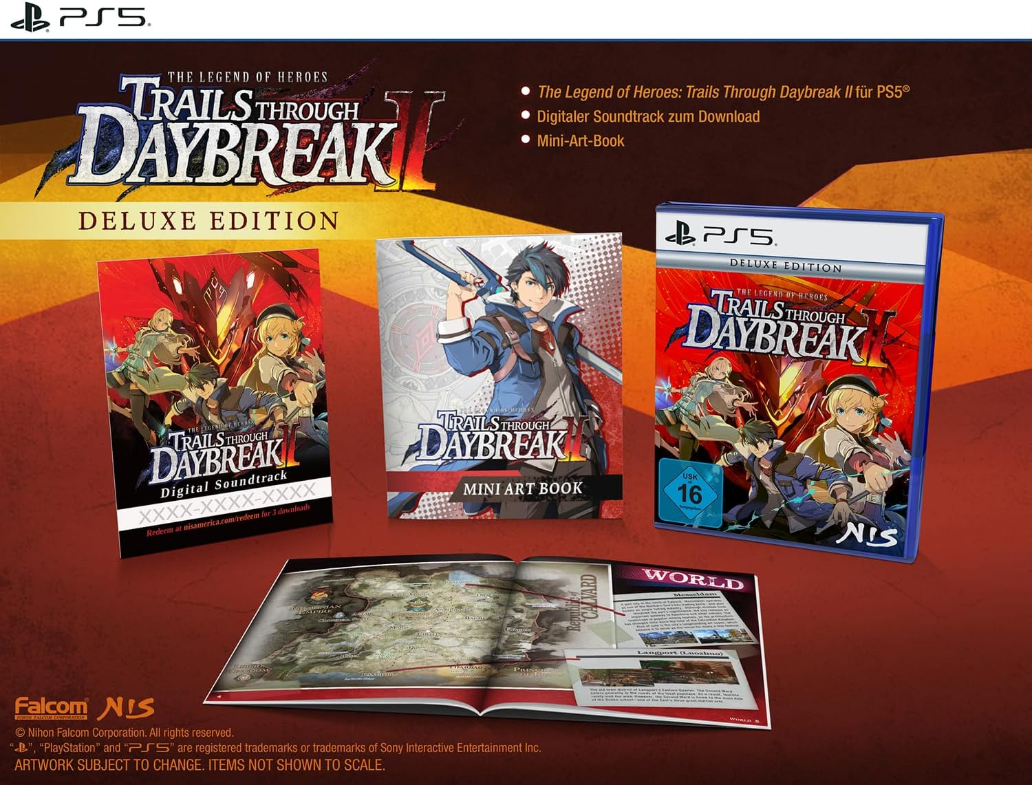 The Legend of Heroes: Trails through Daybreak II - Deluxe Edition (Playstation 5) image number 5