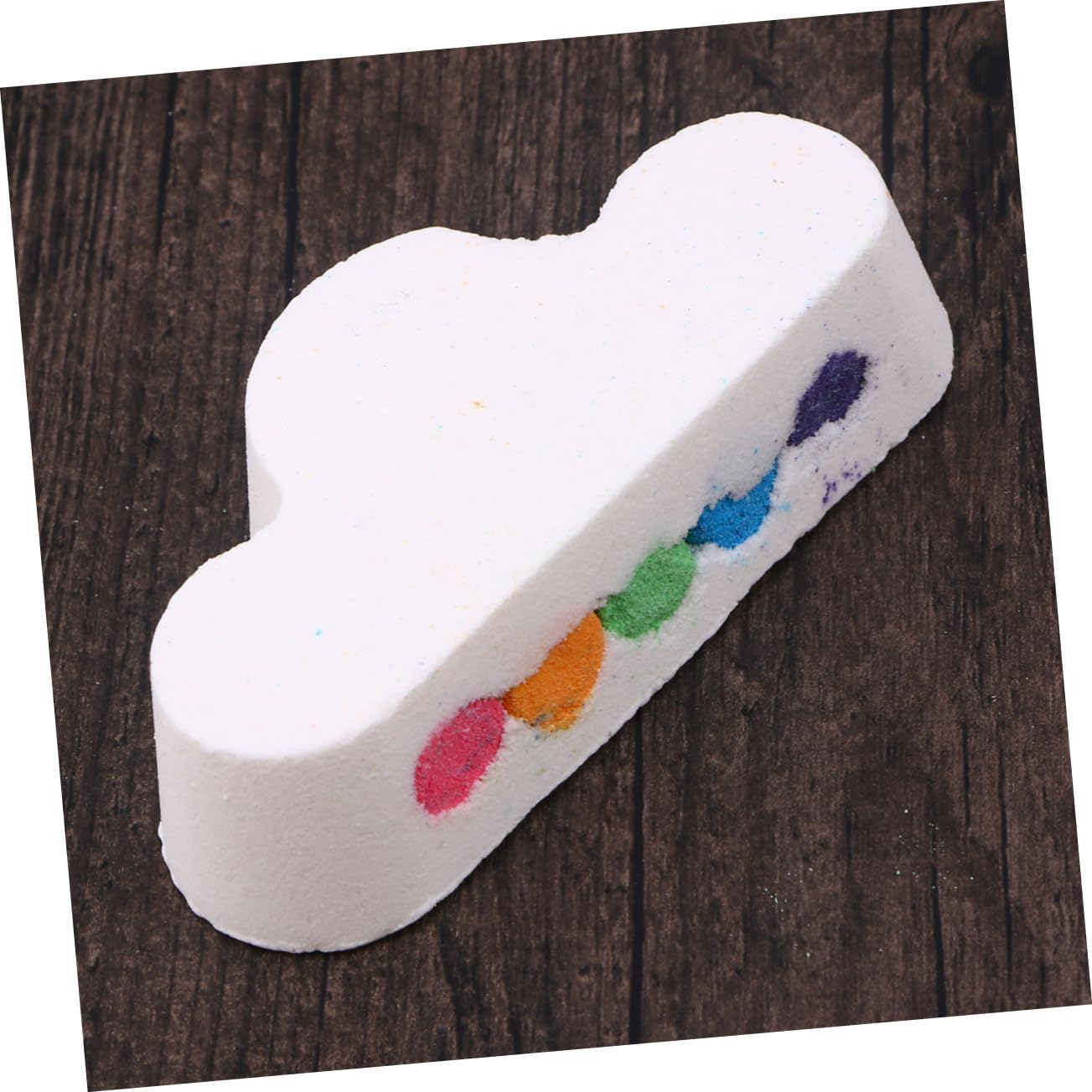 KAILIKETIY 1 Box Rainbow Cloud Bath Salt Moisturizing Shower Bubble Salt with Essential Oils for Relaxing Bath Experience for Women Self Care image number 2